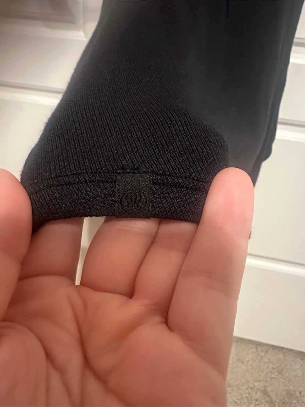 NWT Lululemon Hold Tight Cropped Tank Top Black